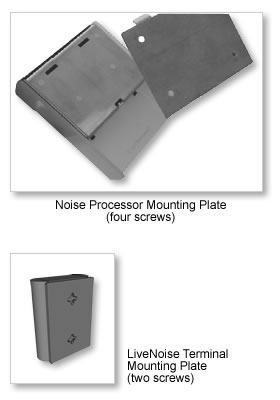 mounting the ln2-320 noise monitor